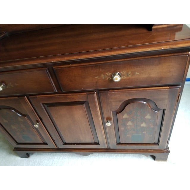 Hitchcock Hutch With Glass Front Chairish