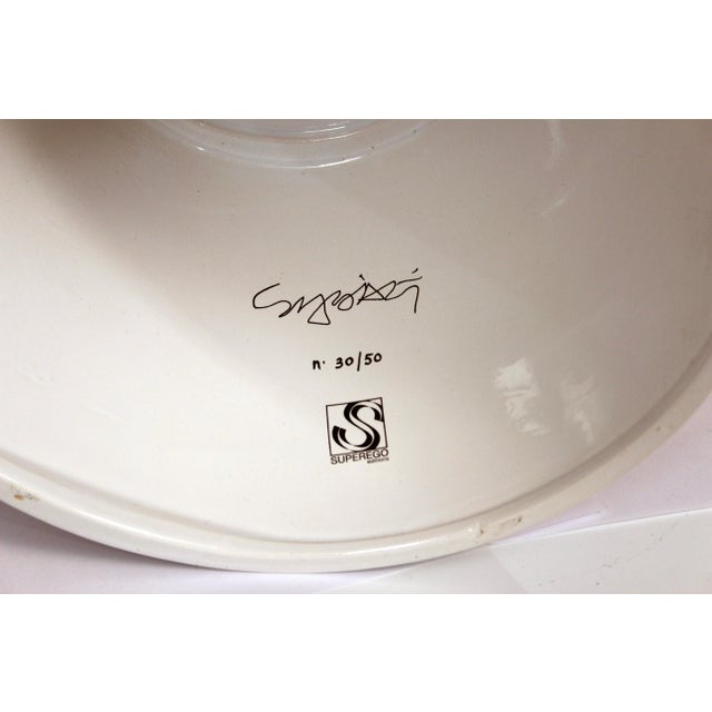 Sergio Asti Pottery Italian Vintage Vase Superego Limited Editions Signed For Sale In New York - Image 6 of 10
