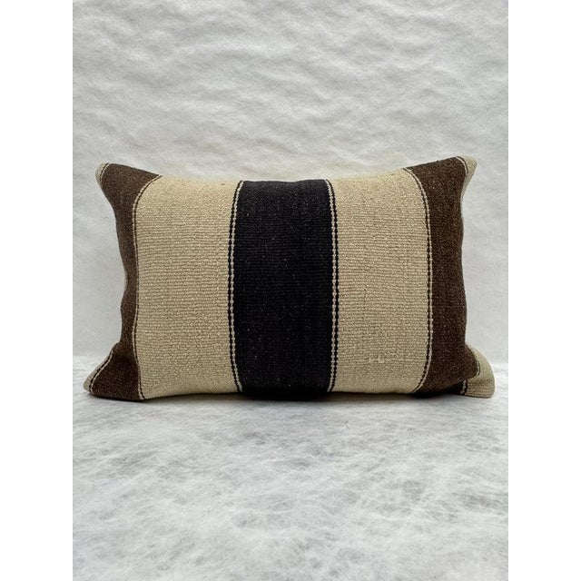 Turkish Hemp Pillow Cushion Natural Beige Brown Pillow Cushion Cover 16" x 24" #30216 Enhance your home decor with our...