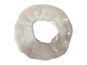 Walther Glas Germany Frosted Glass Plate