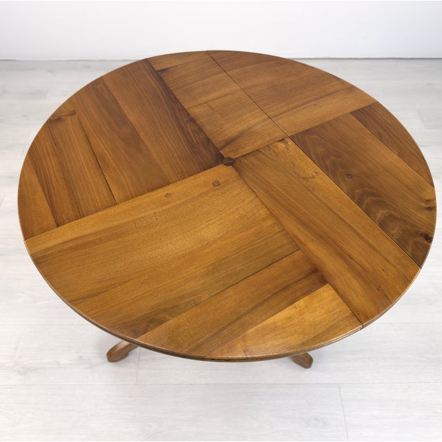 Wood Antique French Tilt Top Breakfast Table For Sale - Image 7 of 14