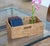 2020s Artifacts Rattan Rectangular Shelf Basket with Side Handles in Honey Brown - 16" For Sale - Image 5 of 8