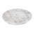 2020s Modern Minimalist Low White Marble Plate Bowl For Sale - Image 5 of 8