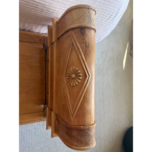 19th Century Primitive Bench or Day Bed Neoclassical Directoire Antique For Sale In Portland, OR - Image 6 of 8