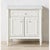 2010s Williams-Sonoma Home "Hampstead" Faux Bamboo Nightstands With Carrara Marble Tops - Pair For Sale - Image 5 of 14