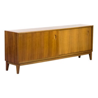 Mid-Century Walnut Sideboard by Georg Satink for WK Möbel, 1950s For Sale
