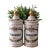 Mid 20th Century French Provence Style Carlin Comforts Pair of Apothecary Jars For Sale