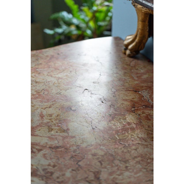 Italian Baroque Console, 18th Century For Sale - Image 9 of 15