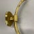 Minimalist Brass Theatre Wall Light in the style of Stilnovo and Gio Ponti, Italy, 1950s For Sale - Image 12 of 18