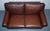 Vintage Brown Leather 2-to-3-Seater Sofa from Multiyork For Sale - Image 9 of 18