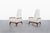 Kroehler Mfg. Co. Mid-Century Modern Sculptural Walnut Lounge Chairs by Kroehler For Sale - Image 4 of 15