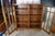 Stickley Quartersawn Oak Mission Bookshelf Bookcase Curio Cabinet 60" For Sale - Image 11 of 16