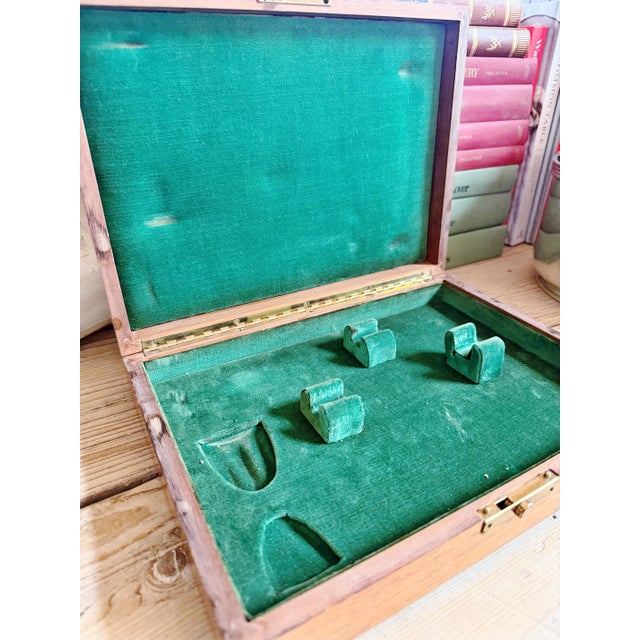 Antique Deer Antler and Sterling Silver Handled Bar Set For Sale - Image 10 of 10