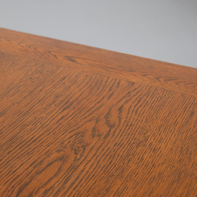 Dutch Art Deco Extendable Dining Table, 1920s For Sale - Image 14 of 18