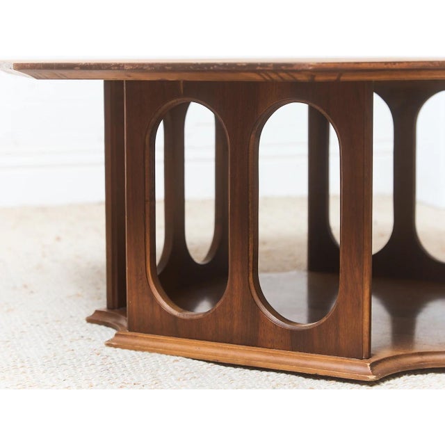 A coffee table showcases the beauty of vintage design and individuality while creating a unique talking point essentially...