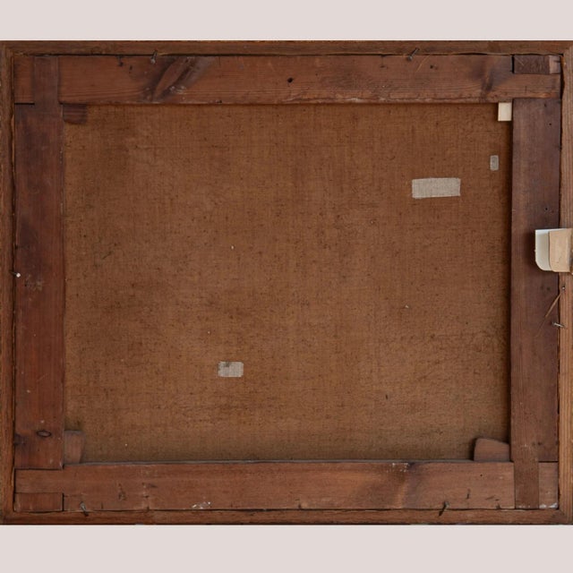 Spanish Pelayo Steam Warship, 1890s-1910s, Oil on Canvas For Sale - Image 6 of 7