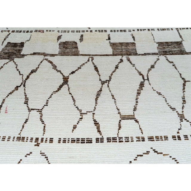 Turkish Tulu Handmade Rug 11'10" x 16'5" #20291 For Sale - Image 4 of 8