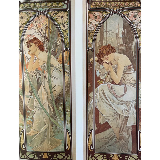 Green Mucha: Alphonse Mucha Art Nouveau by Sarah Mucha For Sale - Image 8 of 12