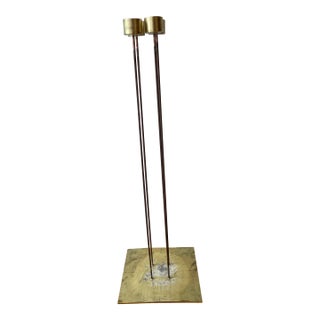 Modern Four-Rod Bronze Sonambient Sculpture by Val Bertoia For Sale