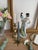 Vintage Peacock Lady Figurine For Sale - Image 5 of 5