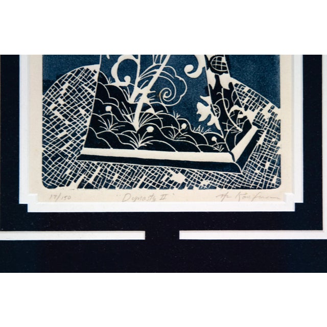 1970s Still Life Intaglio Etchings by Al Kaufman, Framed - a Pair For Sale In New York - Image 6 of 8