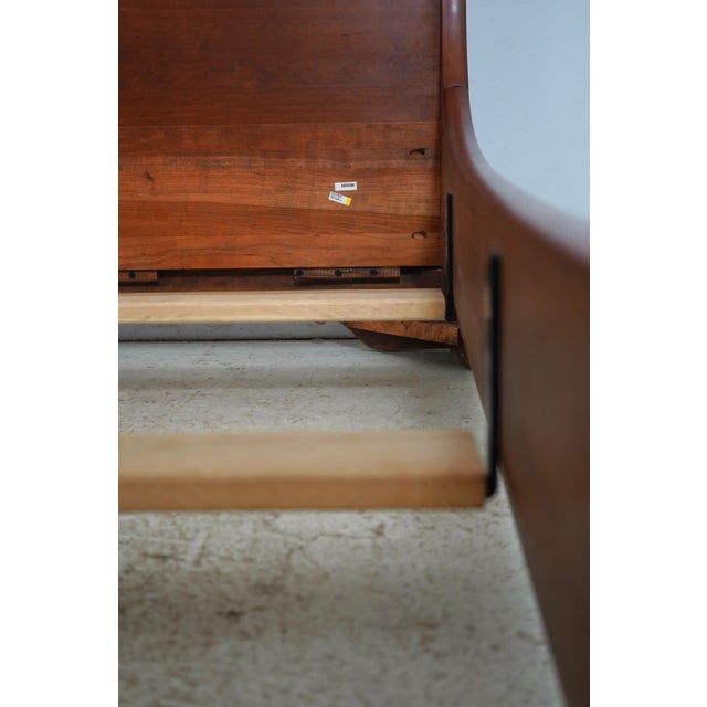 Stickley King Size Marseilles Collection Cherry Bed For Sale - Image 9 of 15
