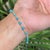 14k Solid Gold Natural 3.25ct Turquoise & Diamond Mexican Bracelet For Sale In New York - Image 6 of 16