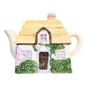 Thatched Cottage Teapot