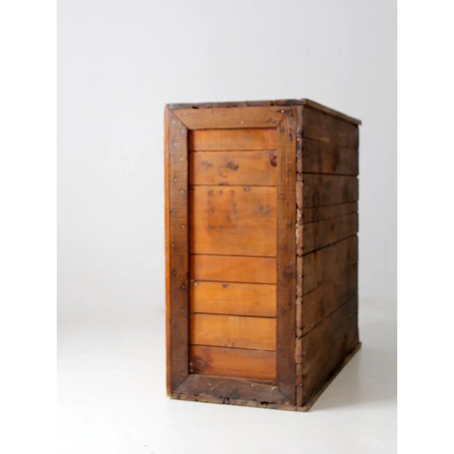 Antique Rustic Primitive Cabinet For Sale - Image 6 of 12