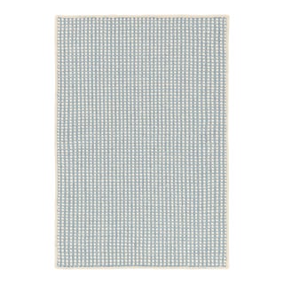 Dash & Albert by Annie Selke Pixel Sky Woven Sisal/Wool Rug, 7' 6" x 9' 6" For Sale