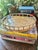 Mid-Century Modern Vintage Brass Faux Bamboo Chinoiserie 12” Oval Gallery Tray For Sale - Image 3 of 8