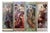 Alphonse Mucha, The Moon and the Stars Set, 1st Edition, 1973, Archival Pigment Print, Set of 4 For Sale