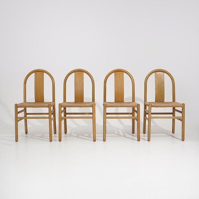 Thalia Chairs by Annig Sarian for T70, 1970s, Set of 4 For Sale - Image 4 of 16