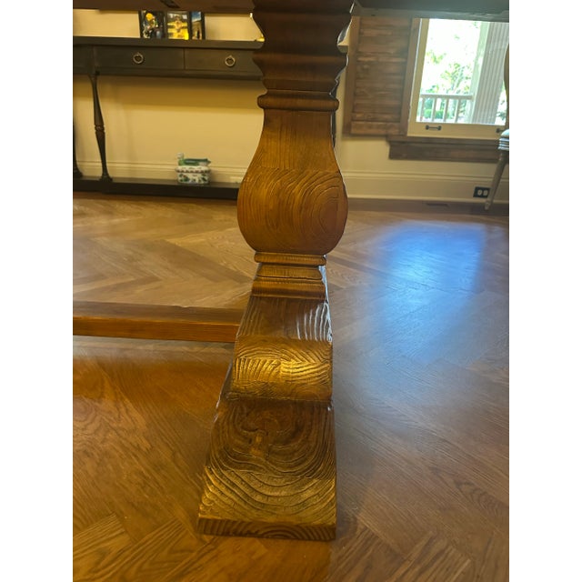 Early 21st Century Arhaus Reclaimed Wood Extendable Dining Table For Sale - Image 5 of 6