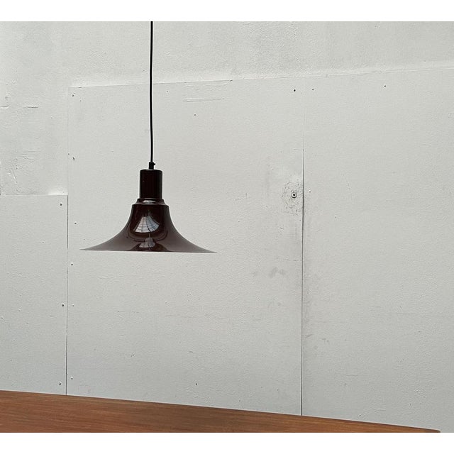 Metal Mid-Century Space Age Tulip Pendant Lamp, 1960s For Sale - Image 7 of 18