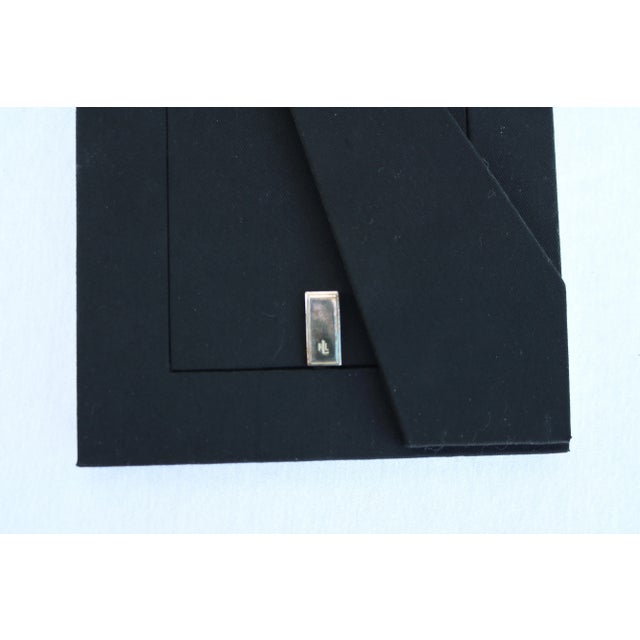 Metal Late 20th Century Ralph Lauren Silverplated 4 X 6 Equestrian Braid Picture Frame For Sale - Image 7 of 7