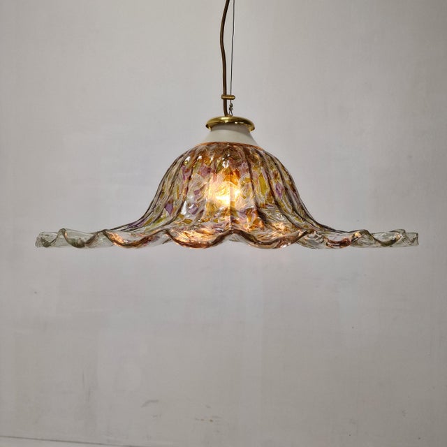 Murano Glass Pendant Lamp by La Murrina, Italy, 1980s For Sale - Image 14 of 15