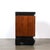Mid-Century Modernist Shadowbox Mirrored Front Walnut & Black Lacquer End Table For Sale - Image 10 of 15