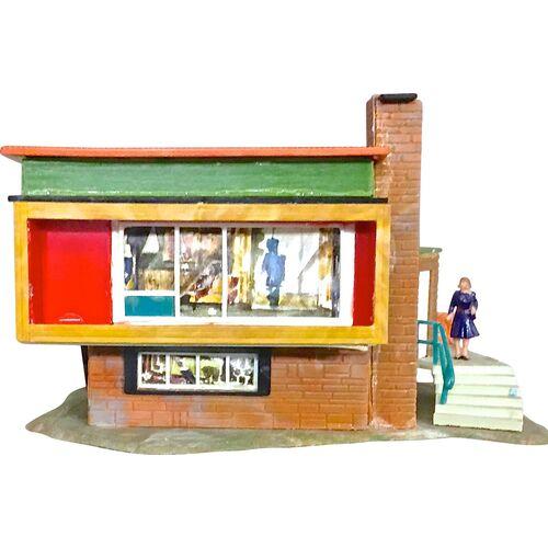 Vintage European MCM House Model For Sale - Image 4 of 6
