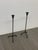 Black Black Iron Tripod Candlesticks, Pair For Sale - Image 8 of 12