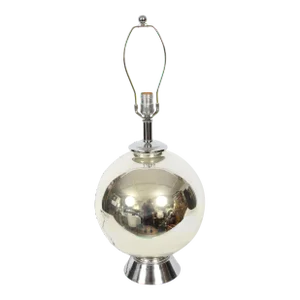 1960's Chapman Co. Mercury Ball Glass Table Lamp