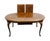 Wood Thomasville Furniture Fisher Park Collection 99" Oval Dining Table W. Basket Weave Parquet Top 24921-752 For Sale - Image 7 of 12