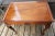 Wood 1950s English Mahogany Queen Anne Tray Top Tea Table by Hickory Chair For Sale - Image 7 of 13