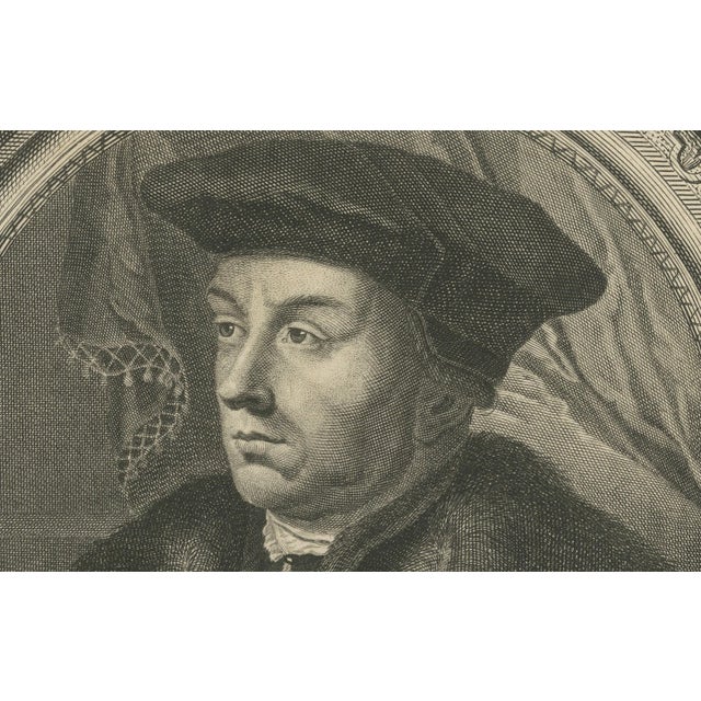 After van der Werff, Thomas Cromwell, English Statesman, 1700, Engraving For Sale - Image 4 of 6