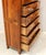 Empire Walnut Display Chest of Drawers, 19th Century For Sale - Image 9 of 17