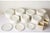A large collection of Italian ceramic plates. 20th century, each stamped to the verso 'G-ITALY', typically measuring 28cm...