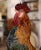 Ceramic 19th Century French Painted Faience Rooster With Vase Signed Paul Comolera For Sale - Image 7 of 12
