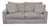 Room & Board Gray Fabric Sleeper Sofa With Pull-Out Mattress For Sale