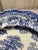 Ceramic Mid 19th Century Blue & White English Staffordshire Transferware Plates- Set of 5 For Sale - Image 7 of 13