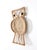 Mid-Century Modern Vintage Woven Owl Wall Hanging For Sale - Image 3 of 10